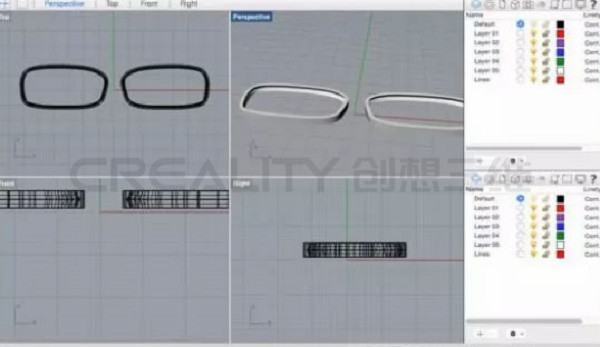 3D打印機(jī)專屬定制眼鏡框 3D打印機(jī)專屬定制眼鏡框