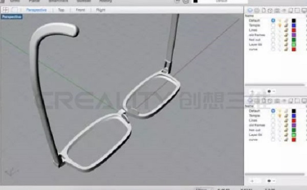 3D打印機(jī)專屬定制眼鏡框 3D打印機(jī)專屬定制眼鏡框